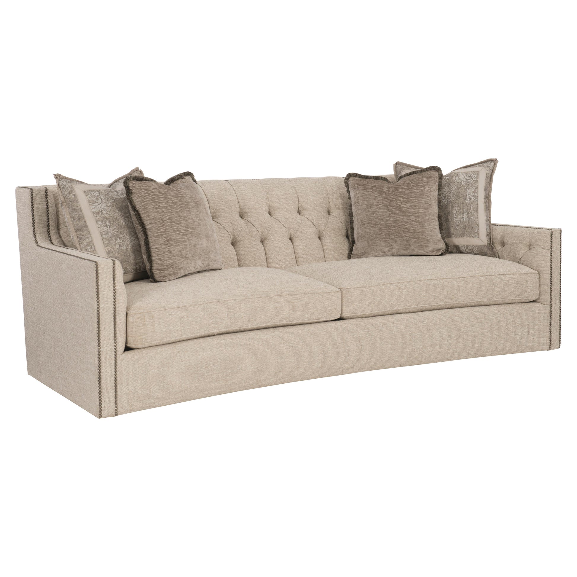 Luxury Candace Fabric Sofa Modern Italian Style for Villa