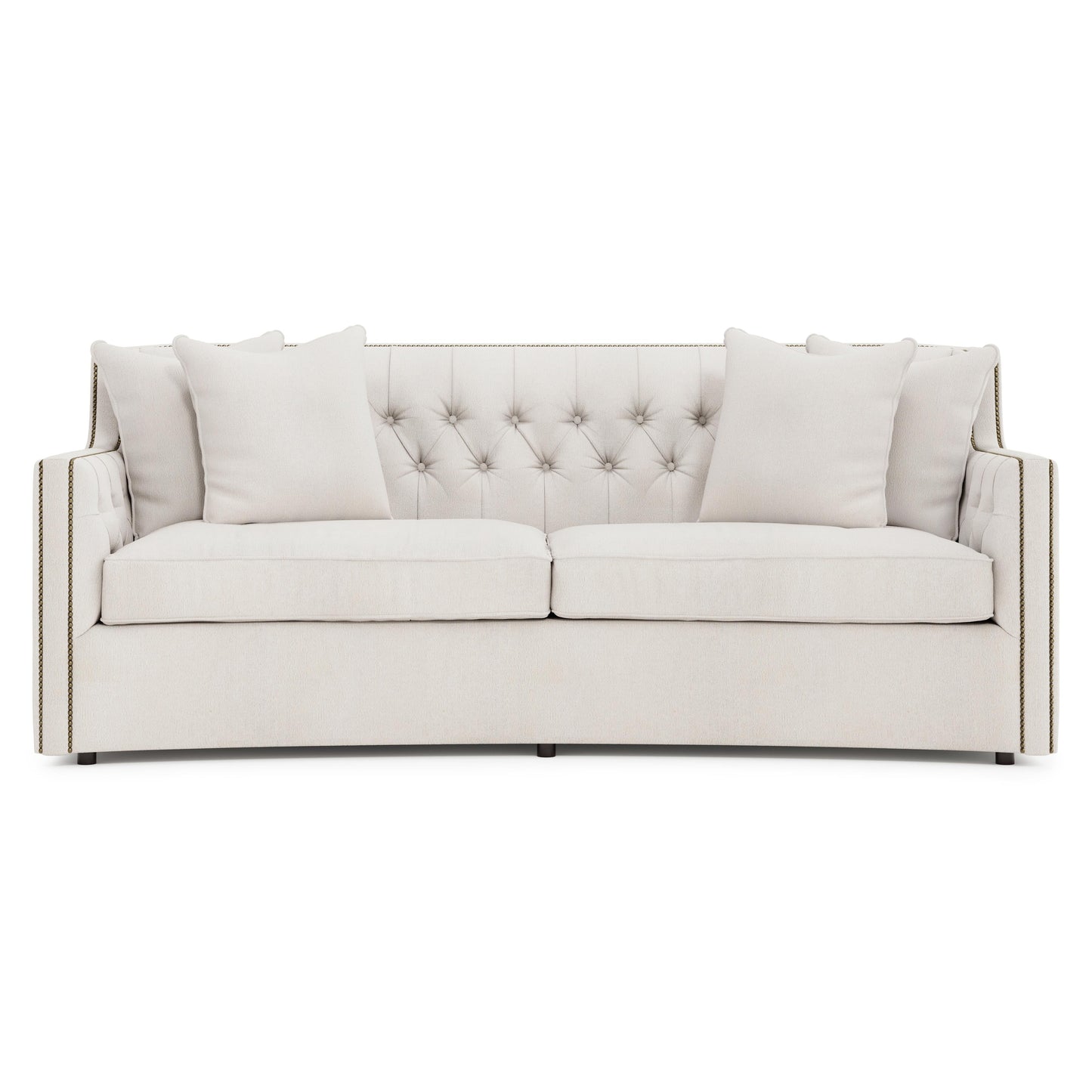 Luxury Candace Fabric Sofa Modern Italian Style for Villa