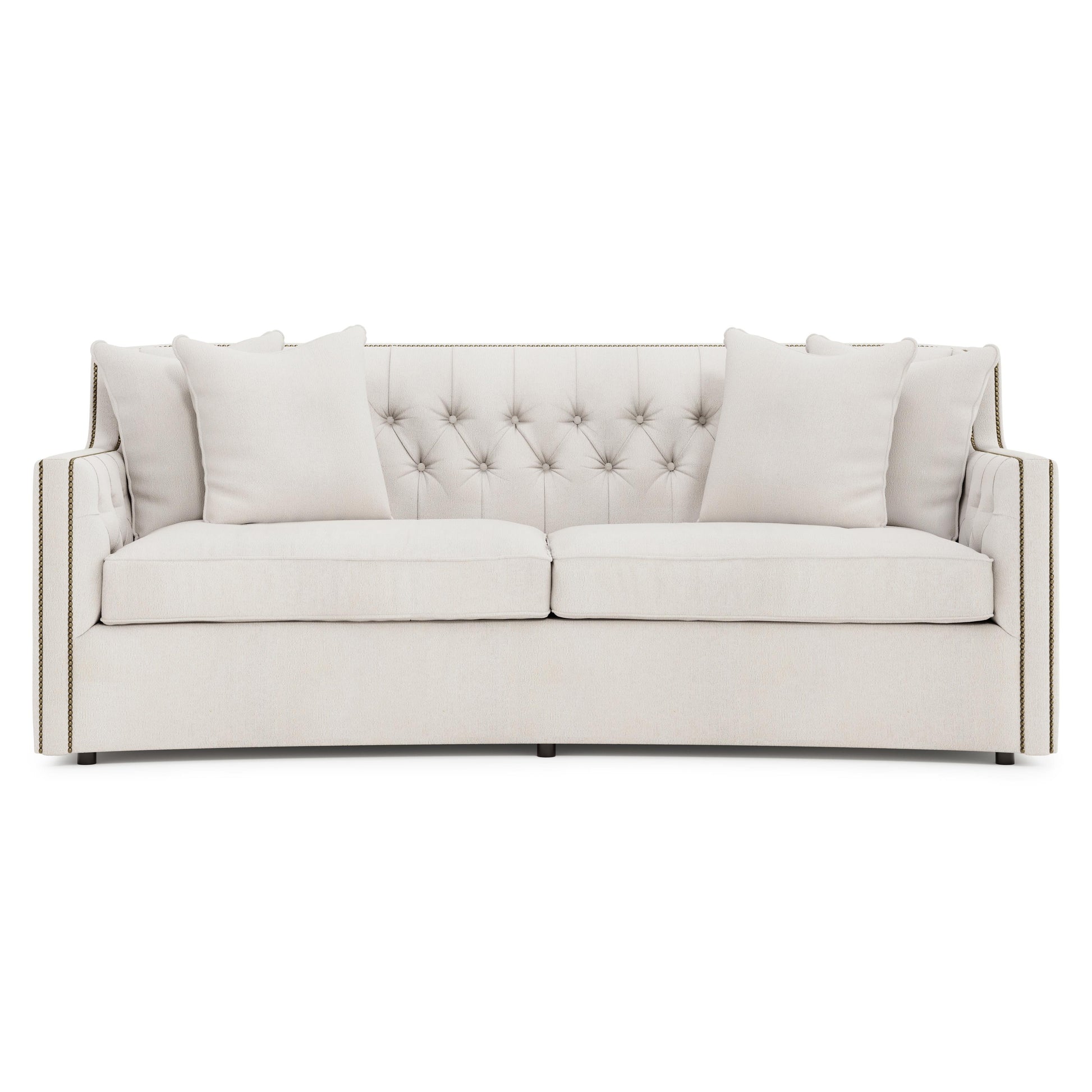 Luxury Candace Fabric Sofa Modern Italian Style for Villa