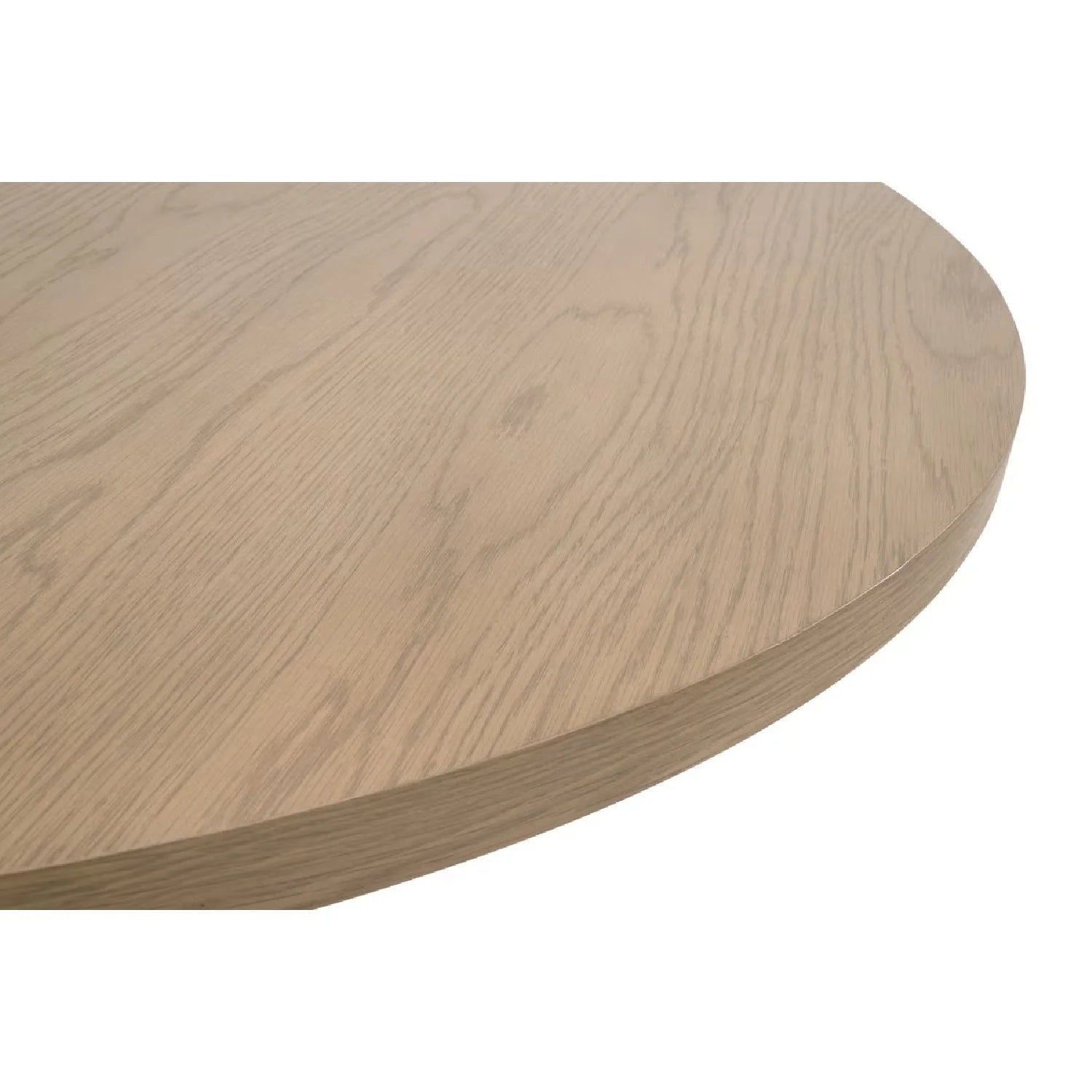 Luxury Cannes Oak Round Dining Table Modern Italian Style for Villa