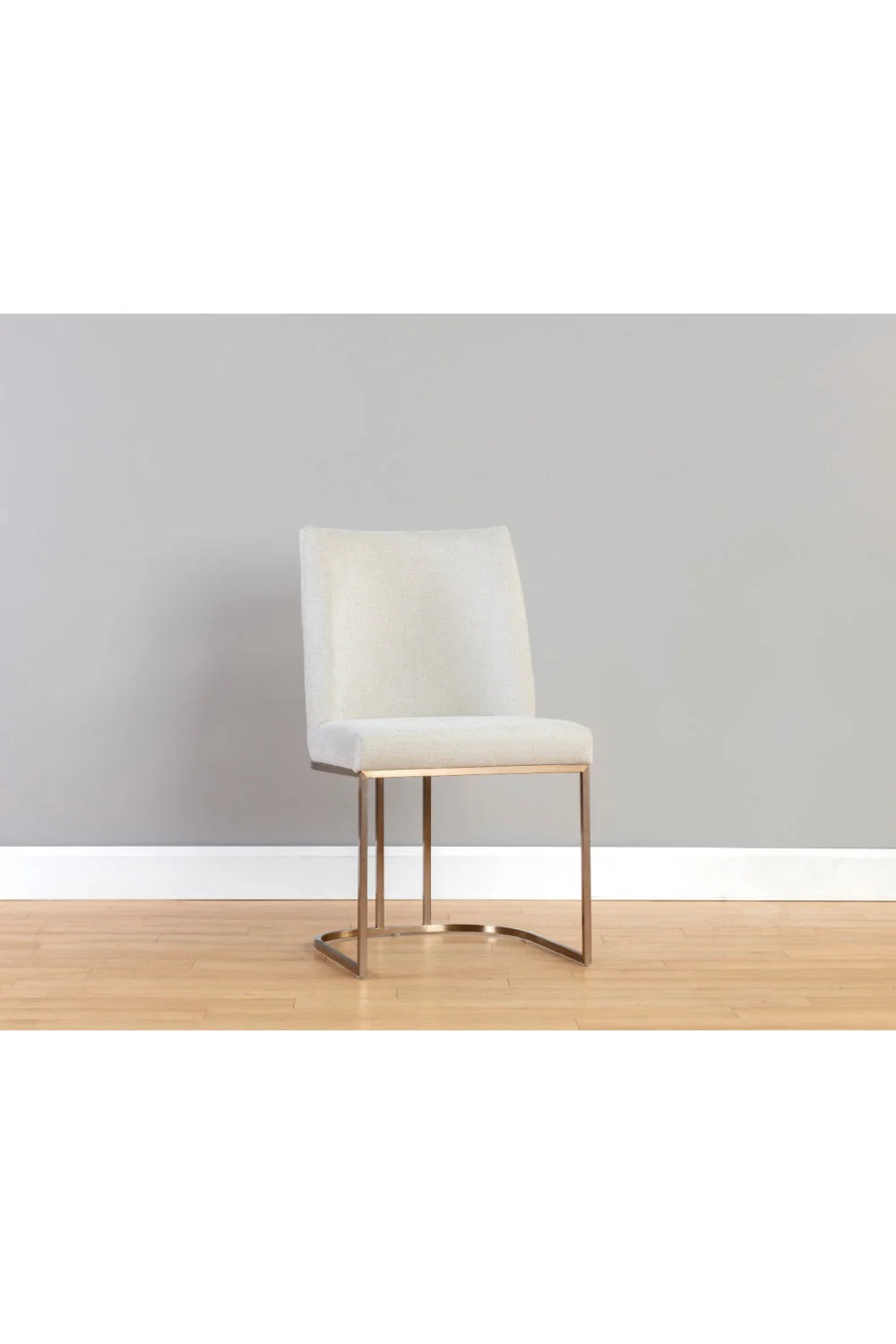 Luxury Cantilevered Fabric Modern Dining Chair European Style for Villa