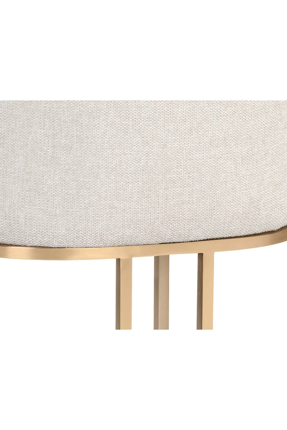 Luxury Cantilevered Fabric Modern Dining Chair European Style for Villa