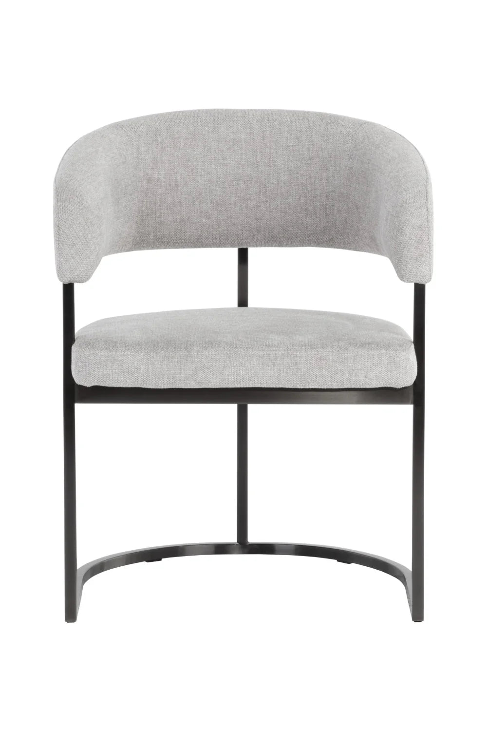 Luxury Cantilevered Frame Modern Dining Armchair European Style for Villa