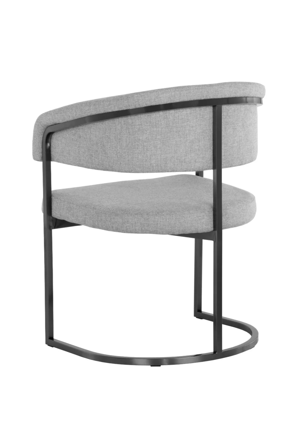 Luxury Cantilevered Frame Modern Dining Armchair European Style for Villa