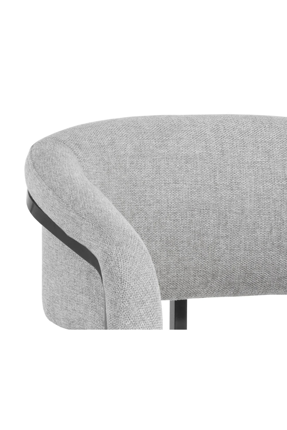 Luxury Cantilevered Frame Modern Dining Armchair European Style for Villa