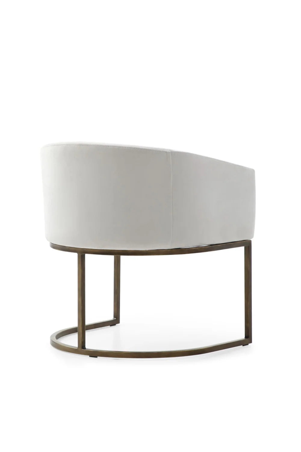 Luxury Cantilevered Velvet Modern Dining Chair European Style for Villa