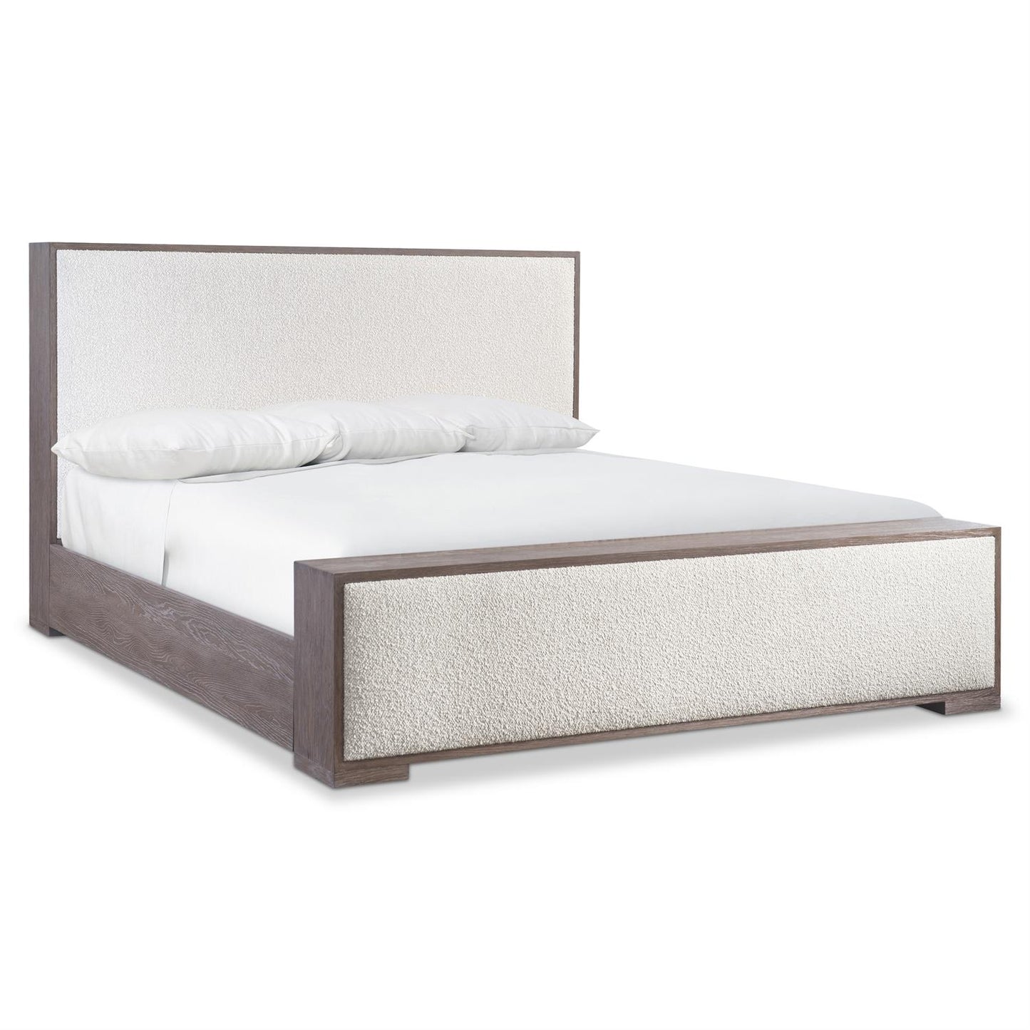 Luxury Casa Paros Fabric Panel Bed Modern Italian Style for Villa