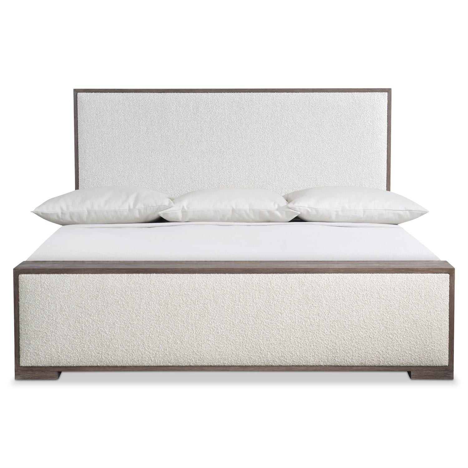 Luxury Casa Paros Fabric Panel Bed Modern Italian Style for Villa