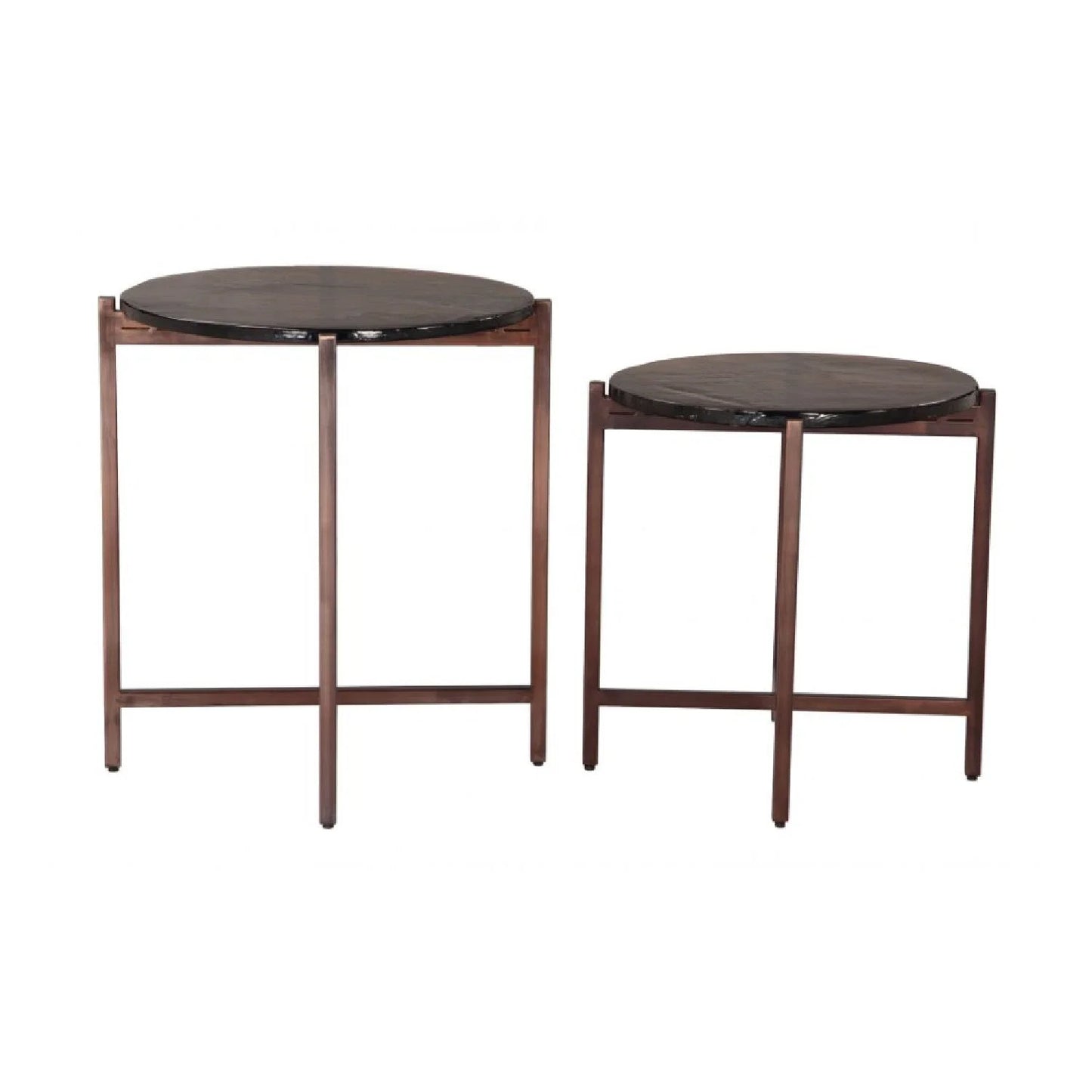 Luxury Cast Glass Coffee Table Modern Italian Style for Villa