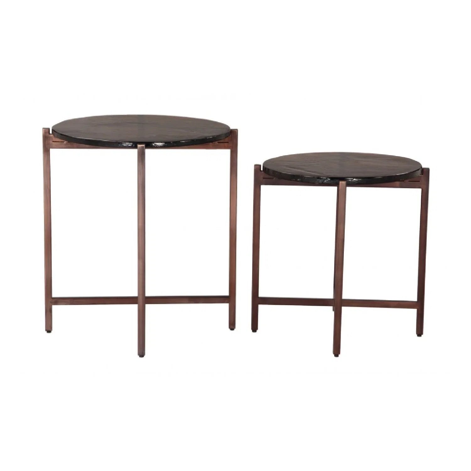 Luxury Cast Glass Coffee Table Modern Italian Style for Villa