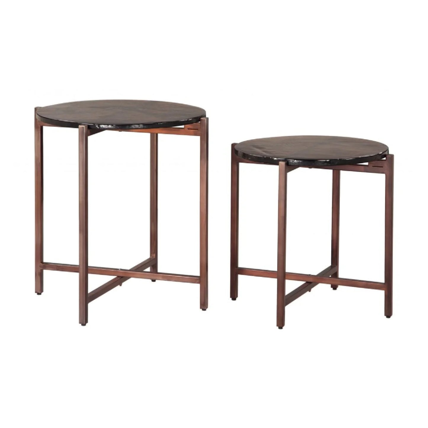 Luxury Cast Glass Coffee Table Modern Italian Style for Villa