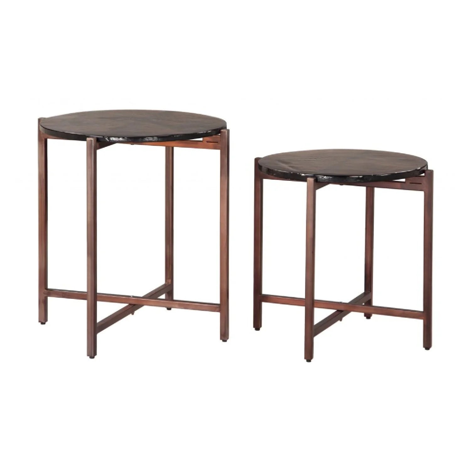 Luxury Cast Glass Coffee Table Modern Italian Style for Villa