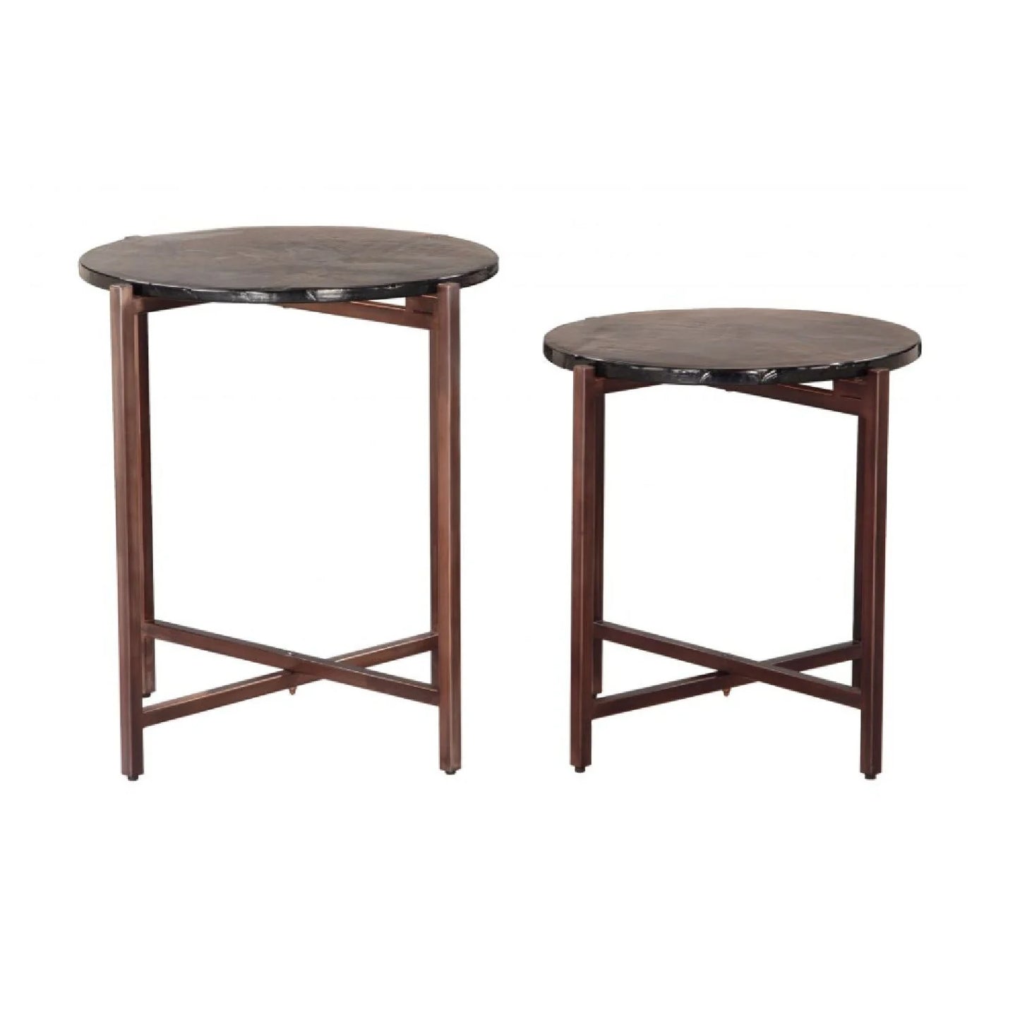 Luxury Cast Glass Coffee Table Modern Italian Style for Villa