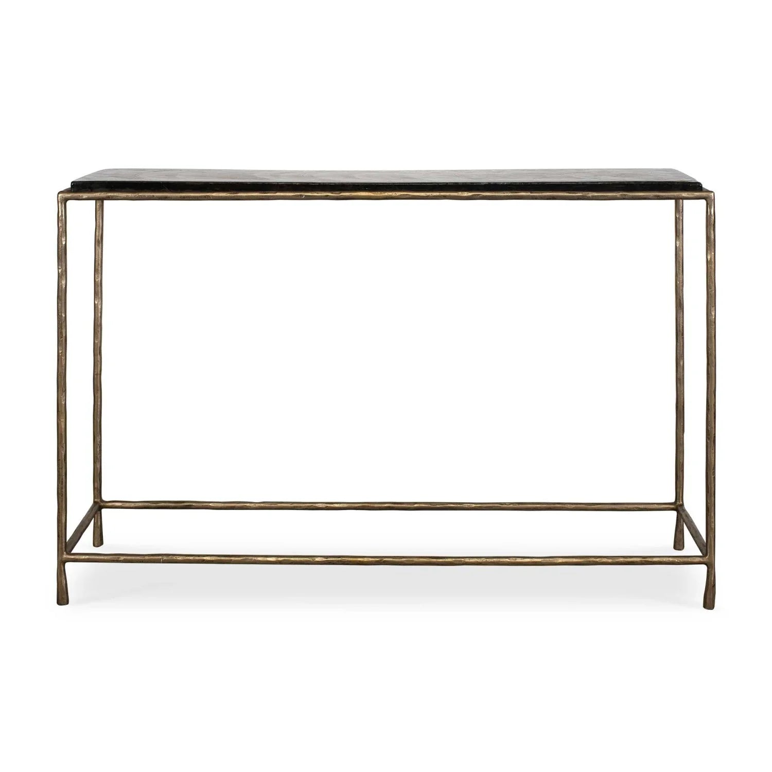 Luxury Cast Glass Console Table Modern Italian Style for Villa