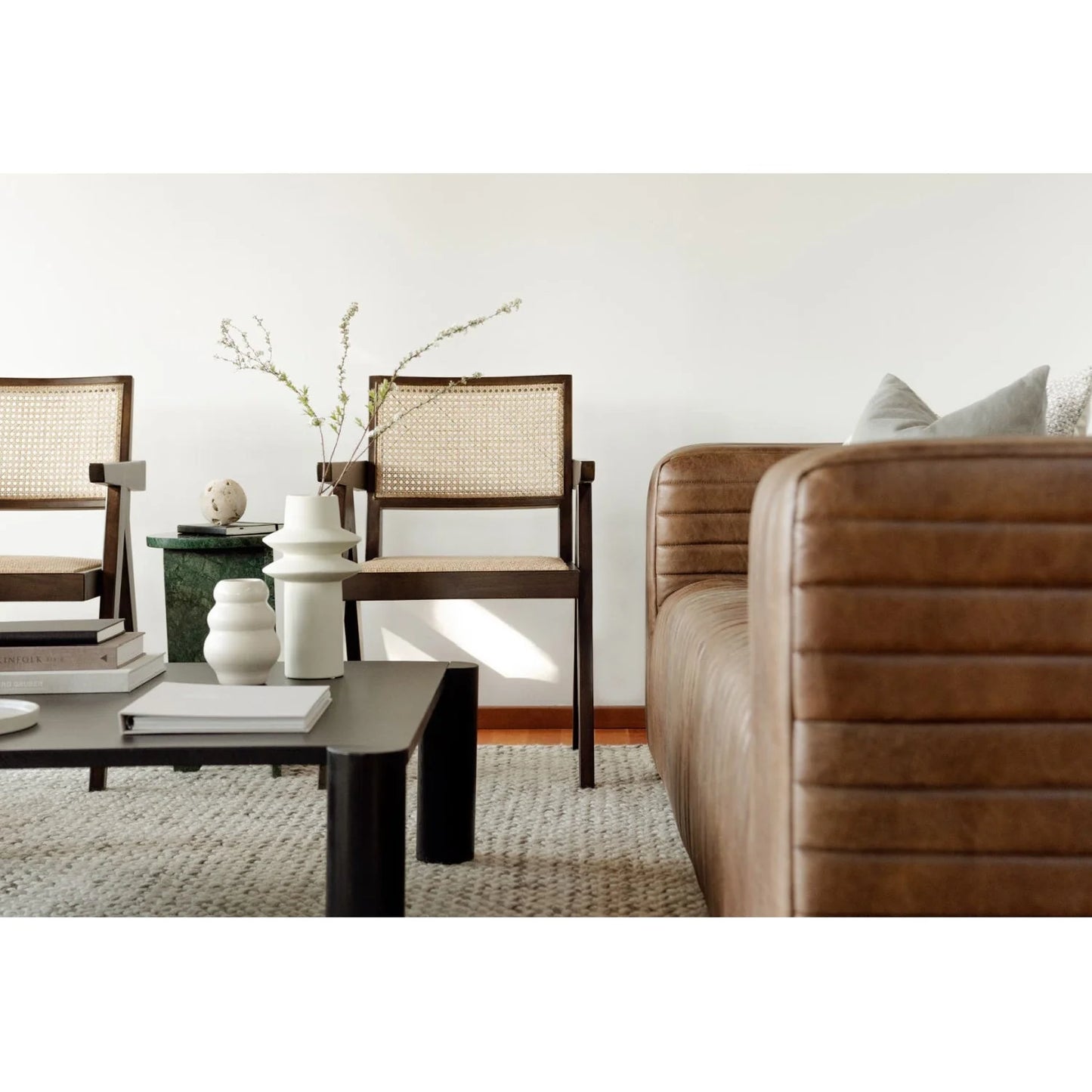 Luxury Castle Leather Sofa Modern Italian Style for Villa