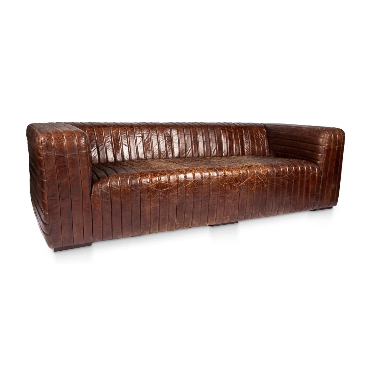 Luxury Castle Leather Sofa Modern Italian Style for Villa