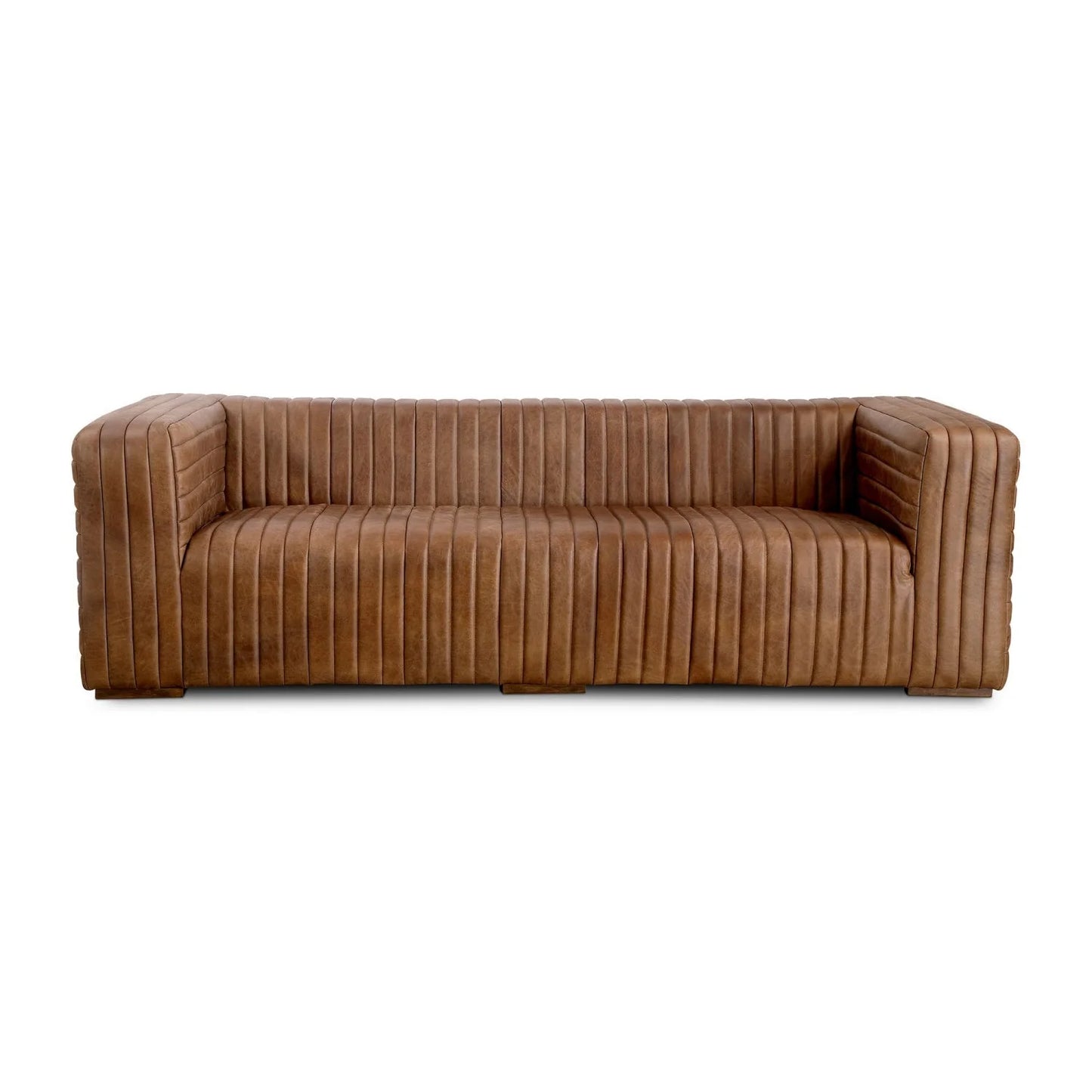 Luxury Castle Leather Sofa Modern Italian Style for Villa