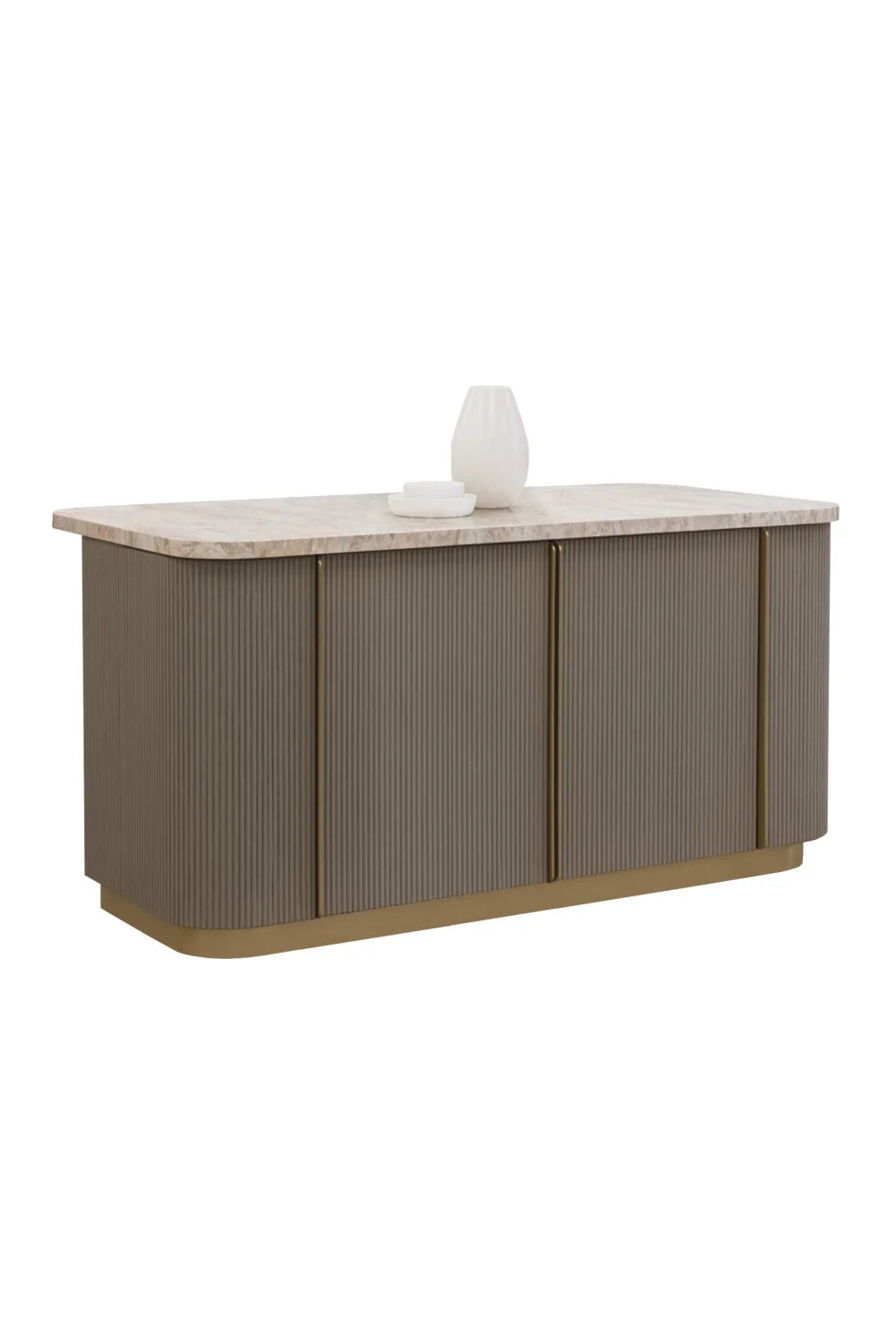Luxury Cataldi Marble Kitchen Island Modern Italian Style for Villa