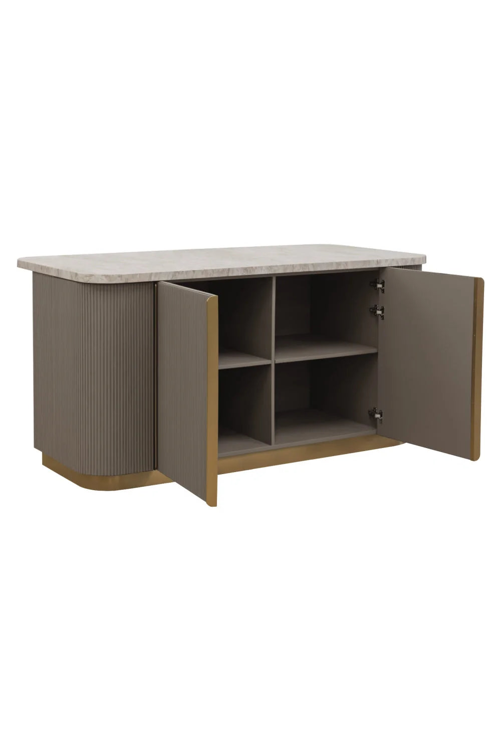 Luxury Cataldi Marble Kitchen Island Modern Italian Style for Villa