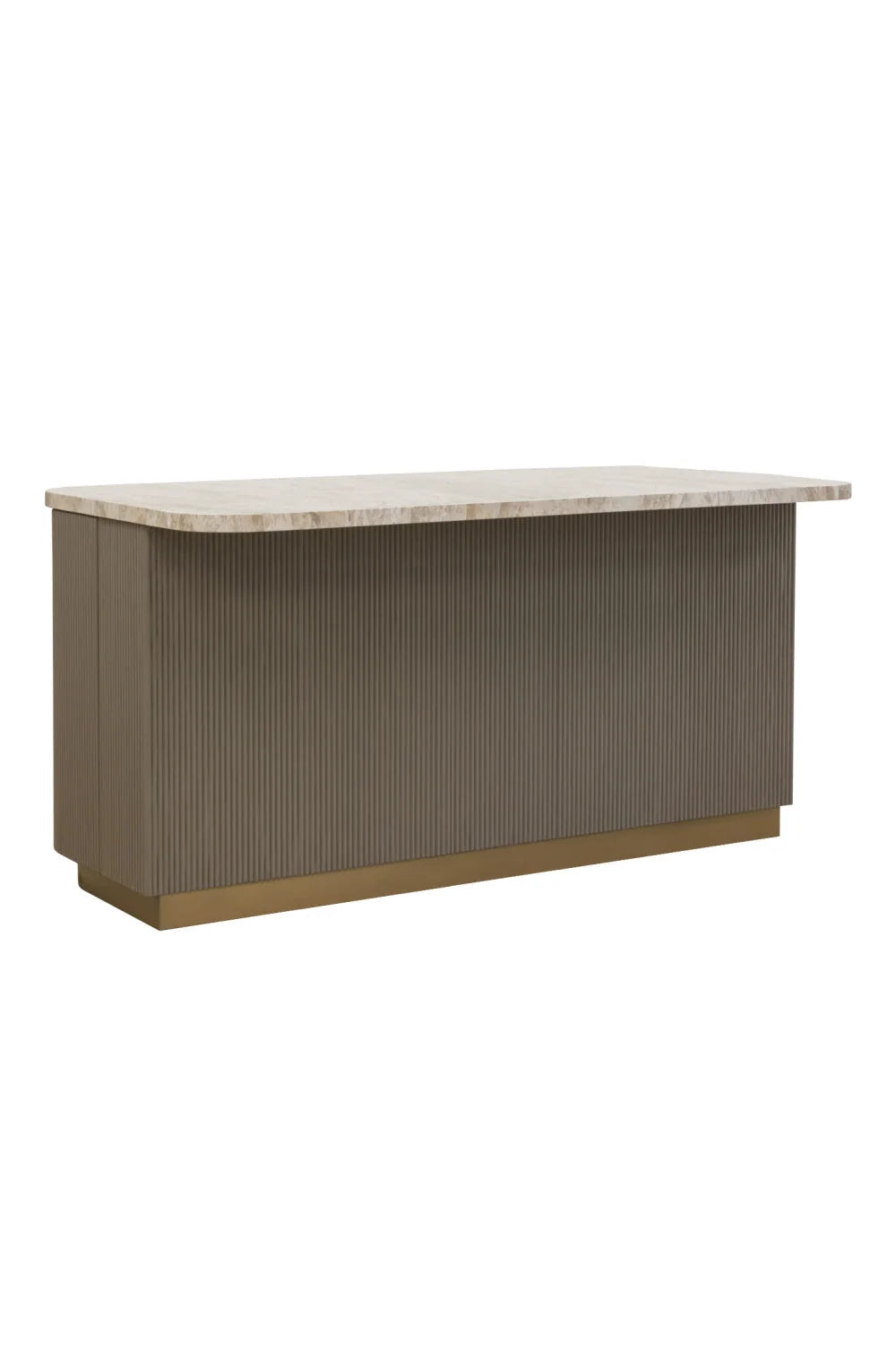 Luxury Cataldi Marble Kitchen Island Modern Italian Style for Villa