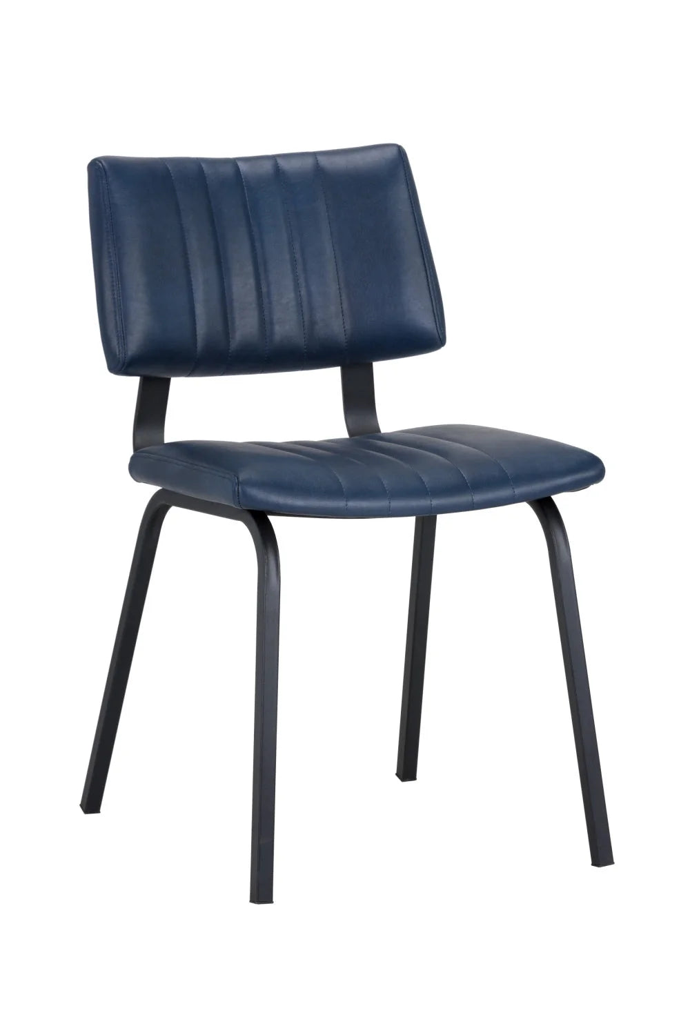 Luxury Channel Tufted Modern Dining Chair European Style for Villa