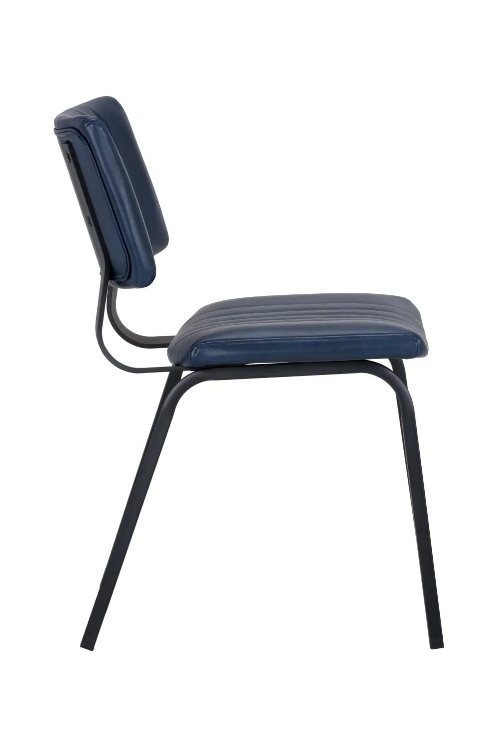 Luxury Channel Tufted Modern Dining Chair European Style for Villa