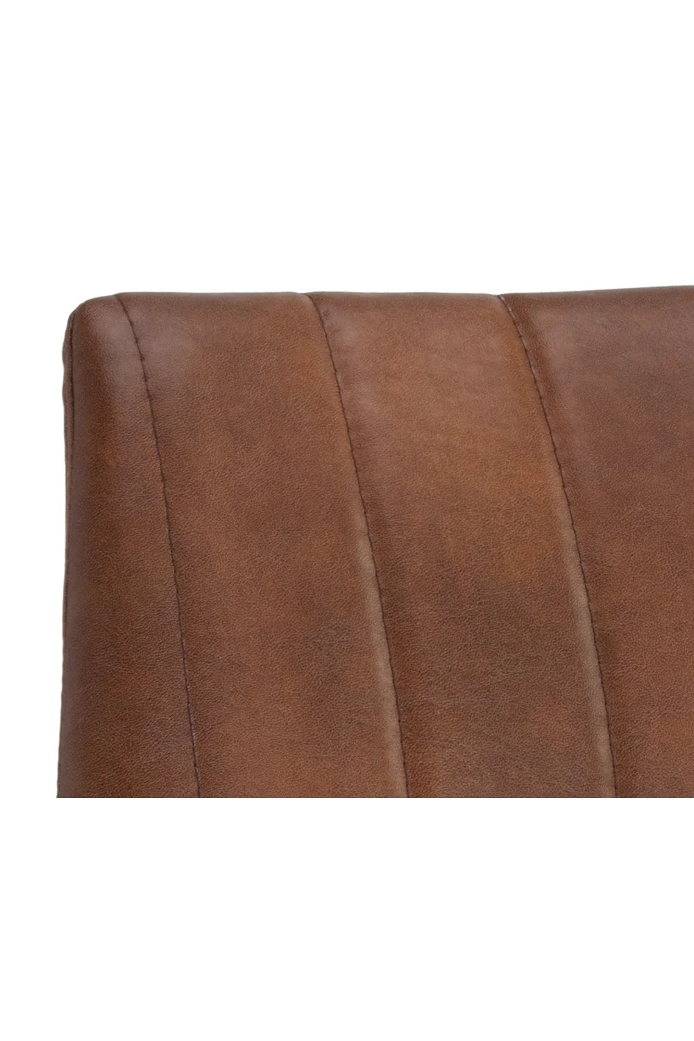 Luxury Channel Tufted Modern Dining Chair European Style for Villa