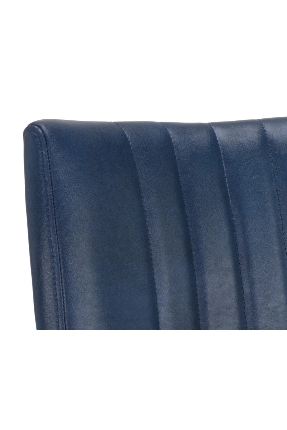 Luxury Channel Tufted Modern Dining Chair European Style for Villa