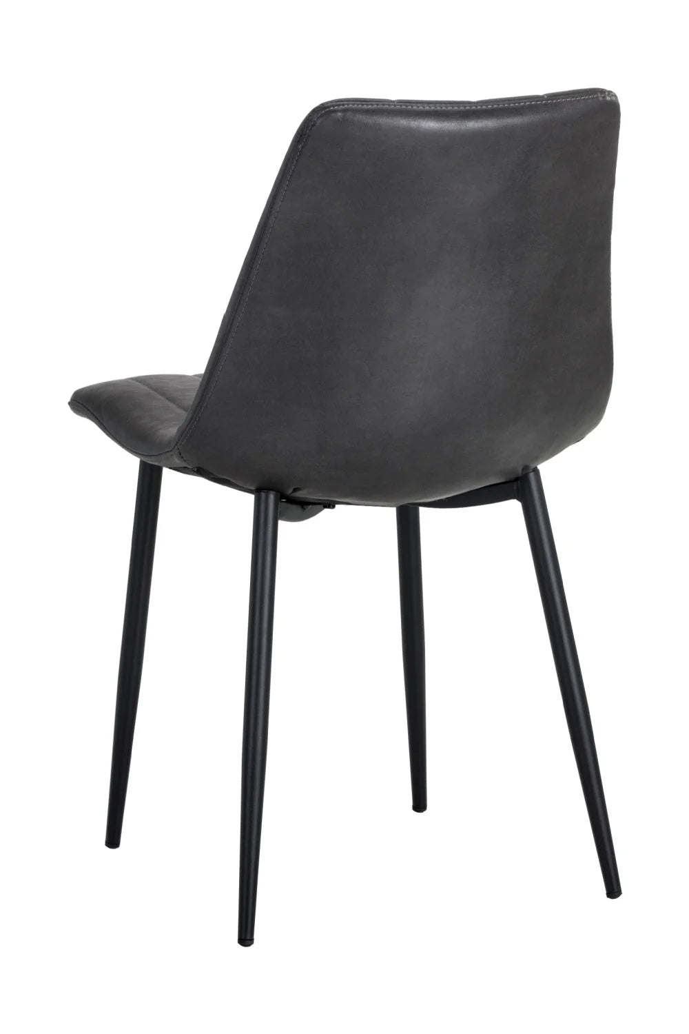 Luxury Channel Tufted Modern Dining Chair European Style for Villa