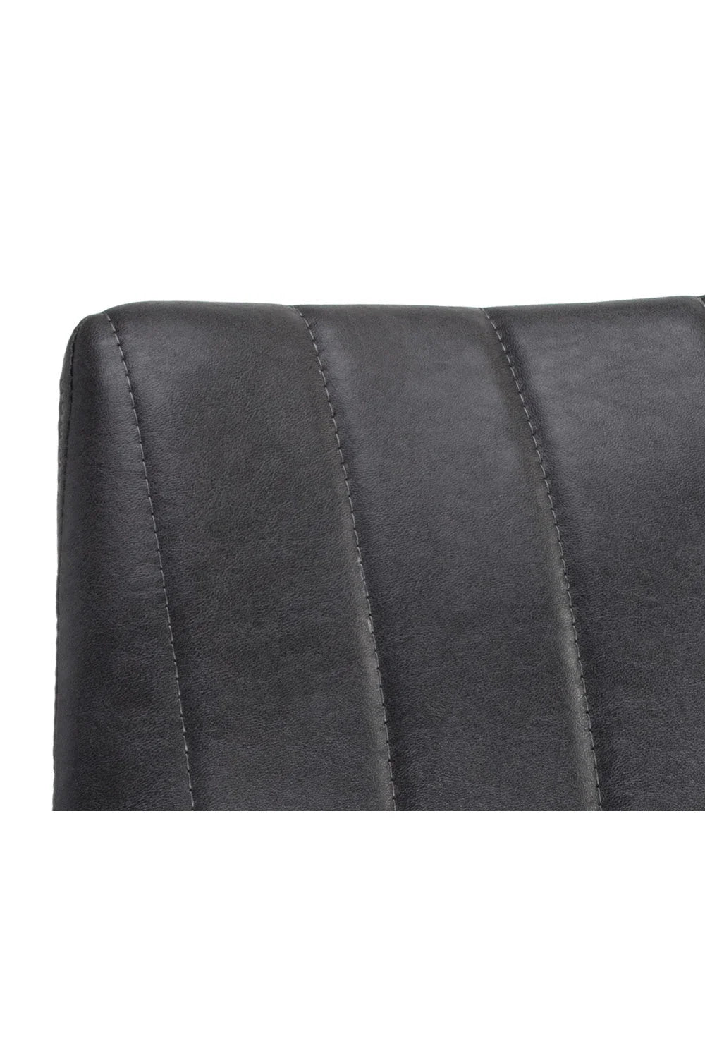 Luxury Channel Tufted Modern Dining Chair European Style for Villa