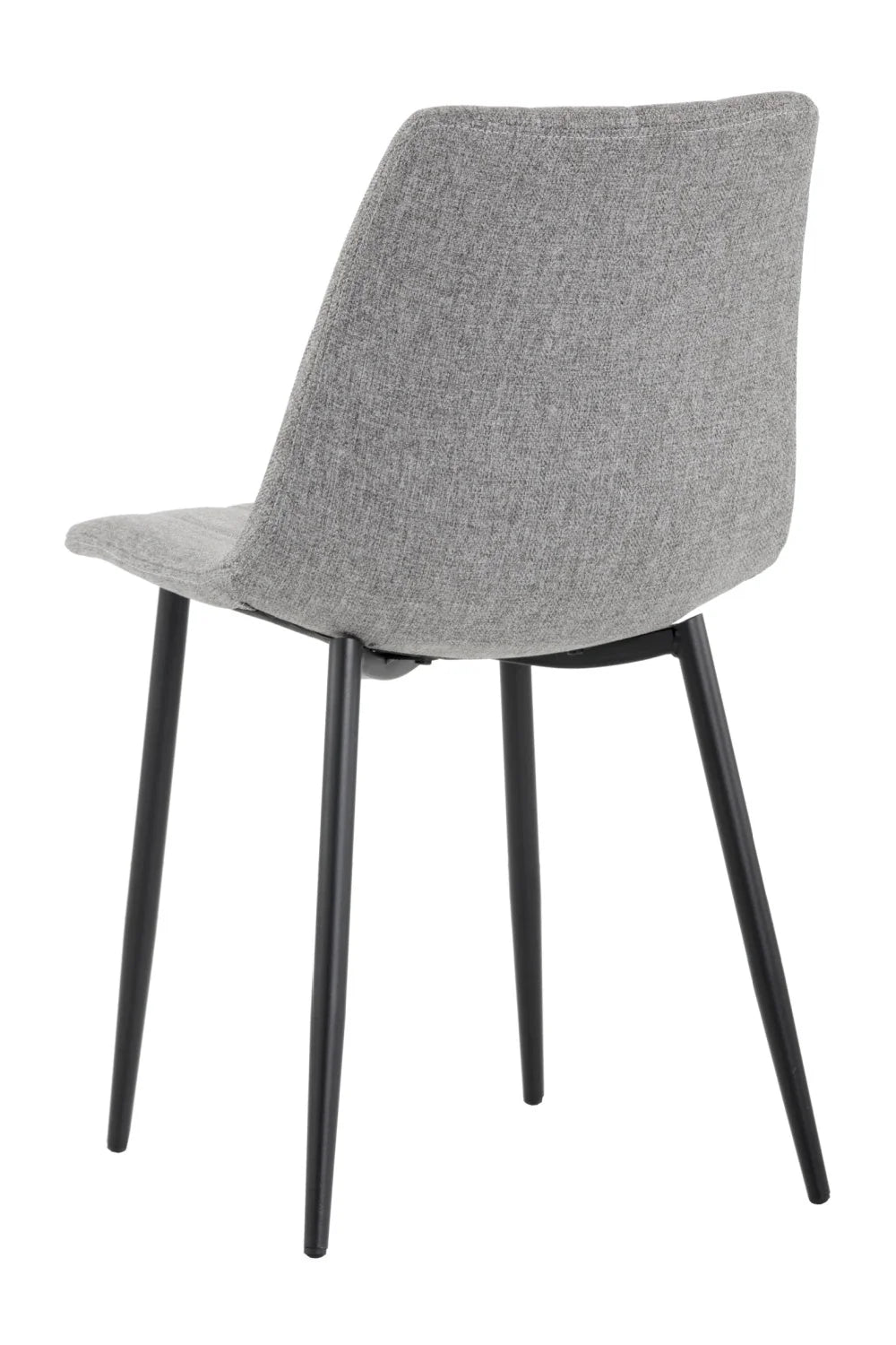 Luxury Channel Tufted Modern Dining Chair European Style for Villa