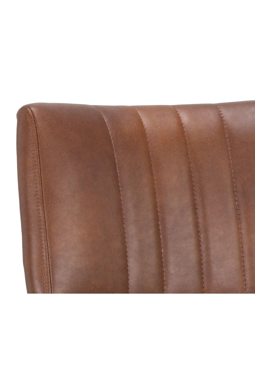 Luxury Channel Tufted Modern Dining Chair European Style for Villa