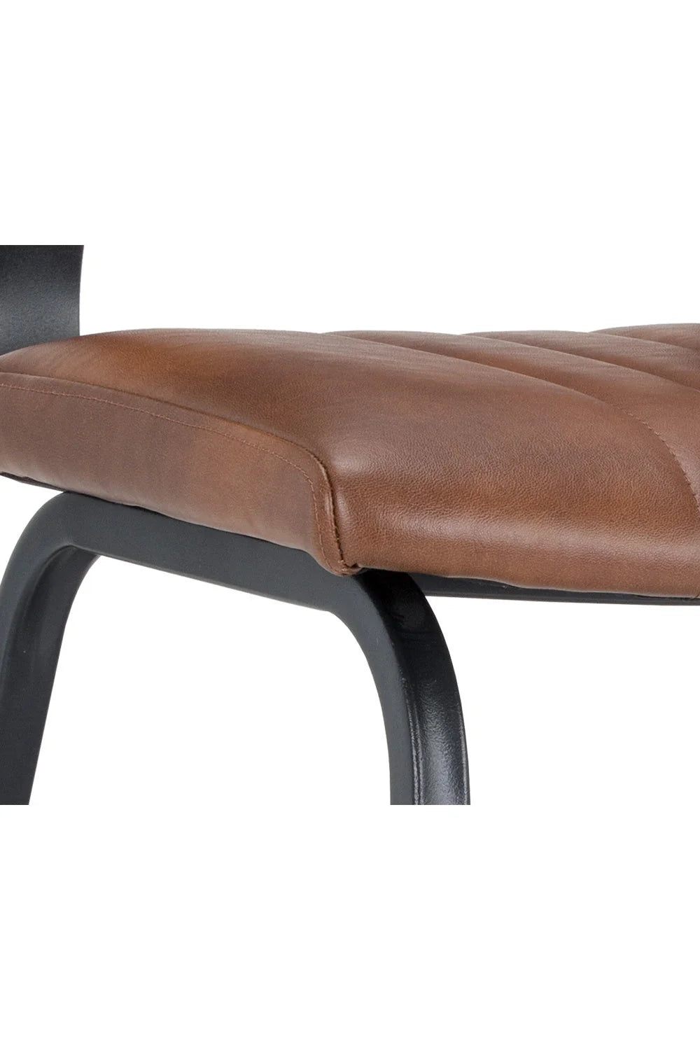 Luxury Channel Tufted Modern Dining Chair European Style for Villa