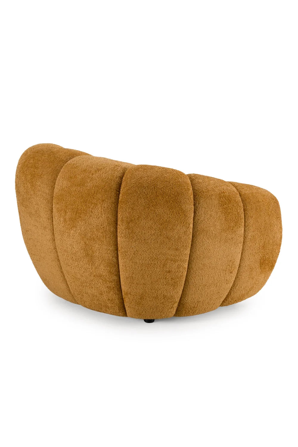Luxury Channel Upholstered Lounge Chair Modern Italian Style for Villa