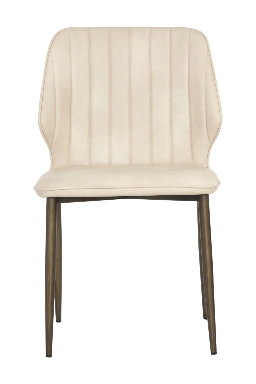 Luxury Channeled Modern Dining Chair European Style for Villa