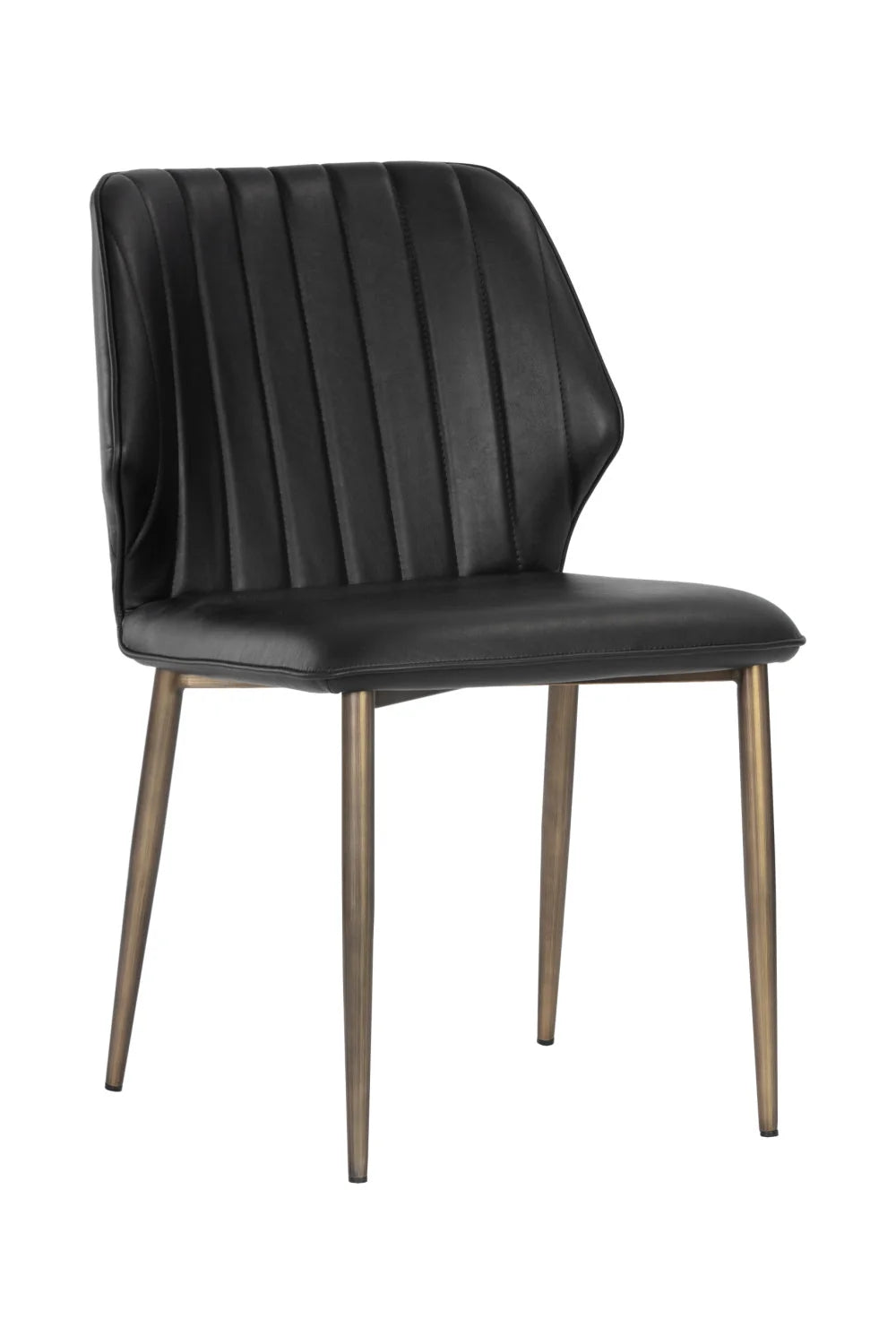 Luxury Channeled Modern Dining Chair European Style for Villa