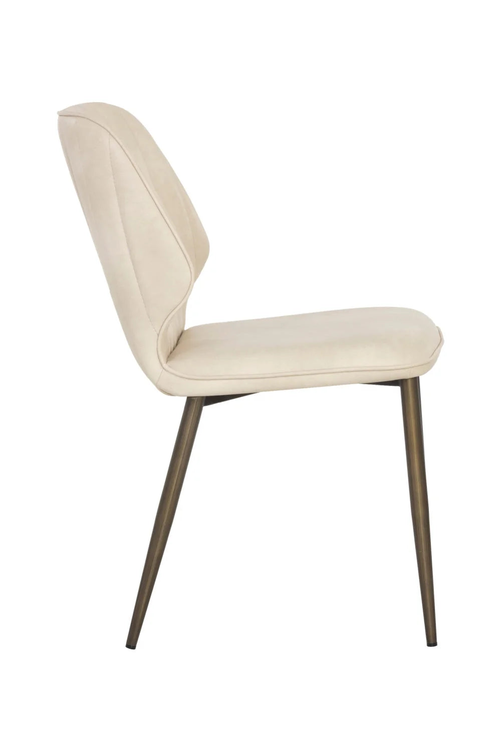 Luxury Channeled Modern Dining Chair European Style for Villa