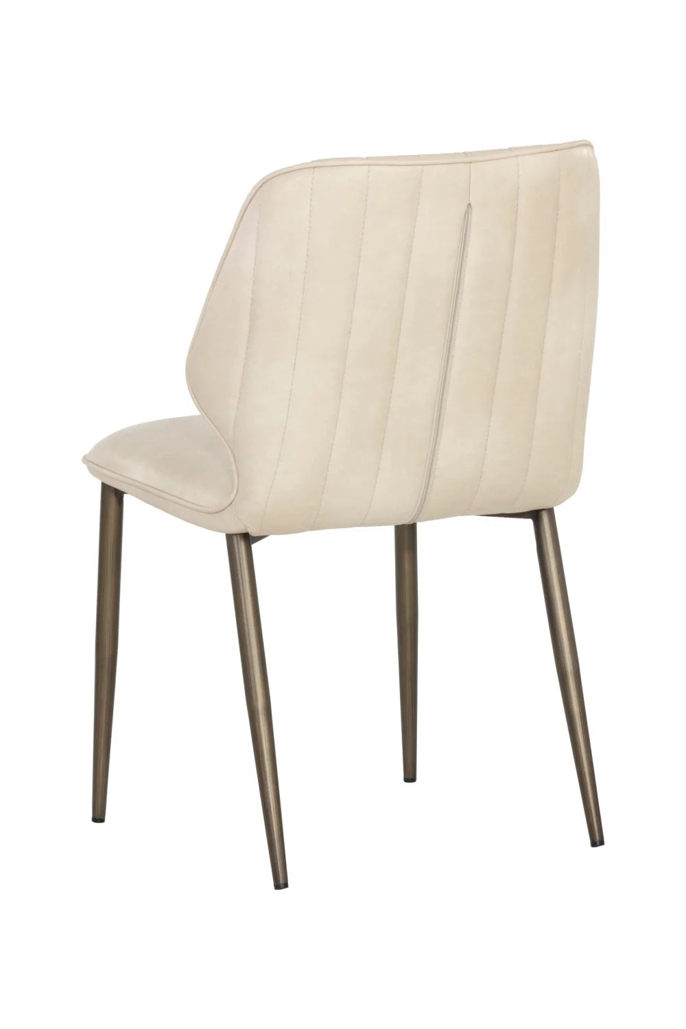 Luxury Channeled Modern Dining Chair European Style for Villa