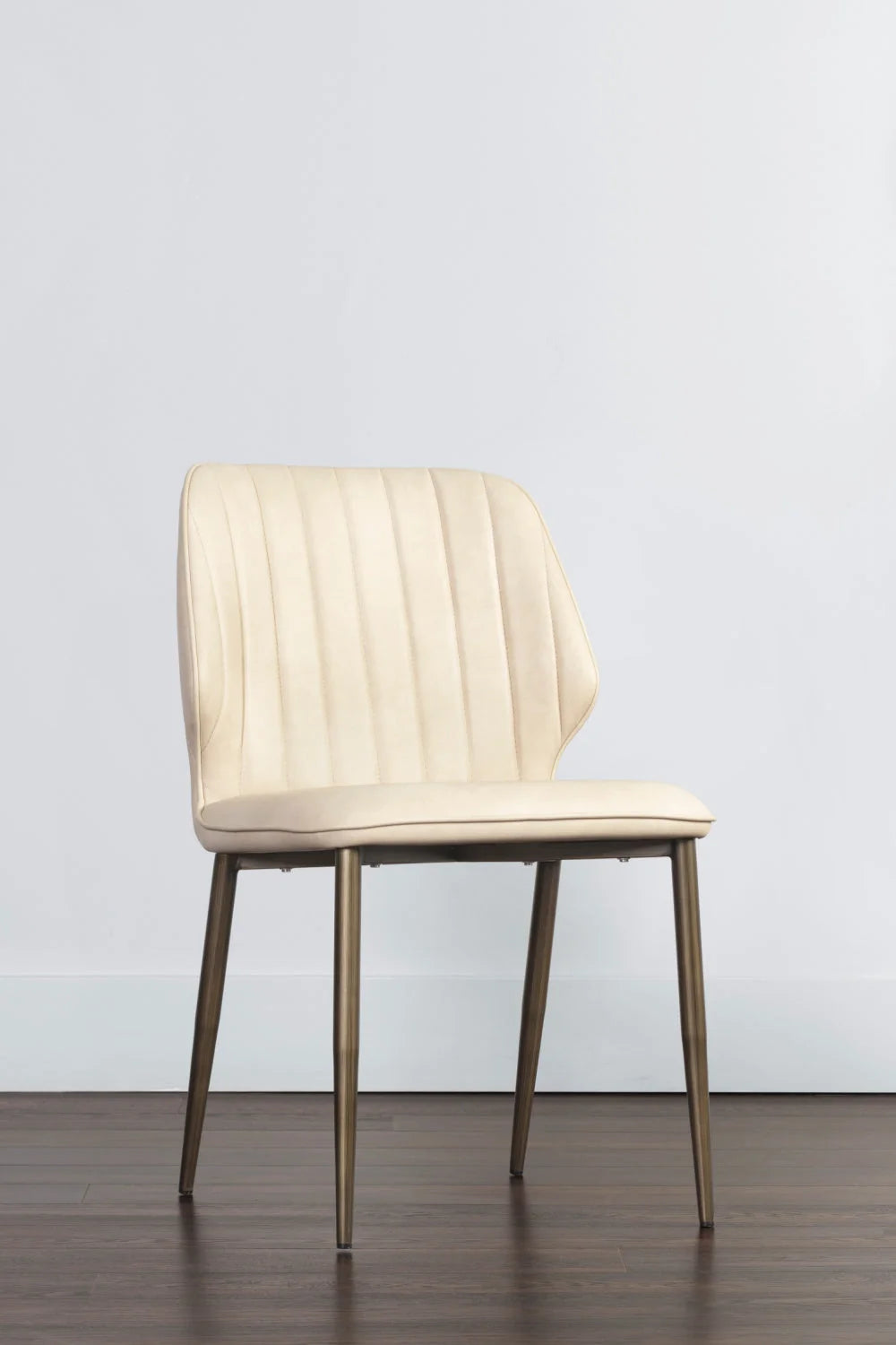 Luxury Channeled Modern Dining Chair European Style for Villa