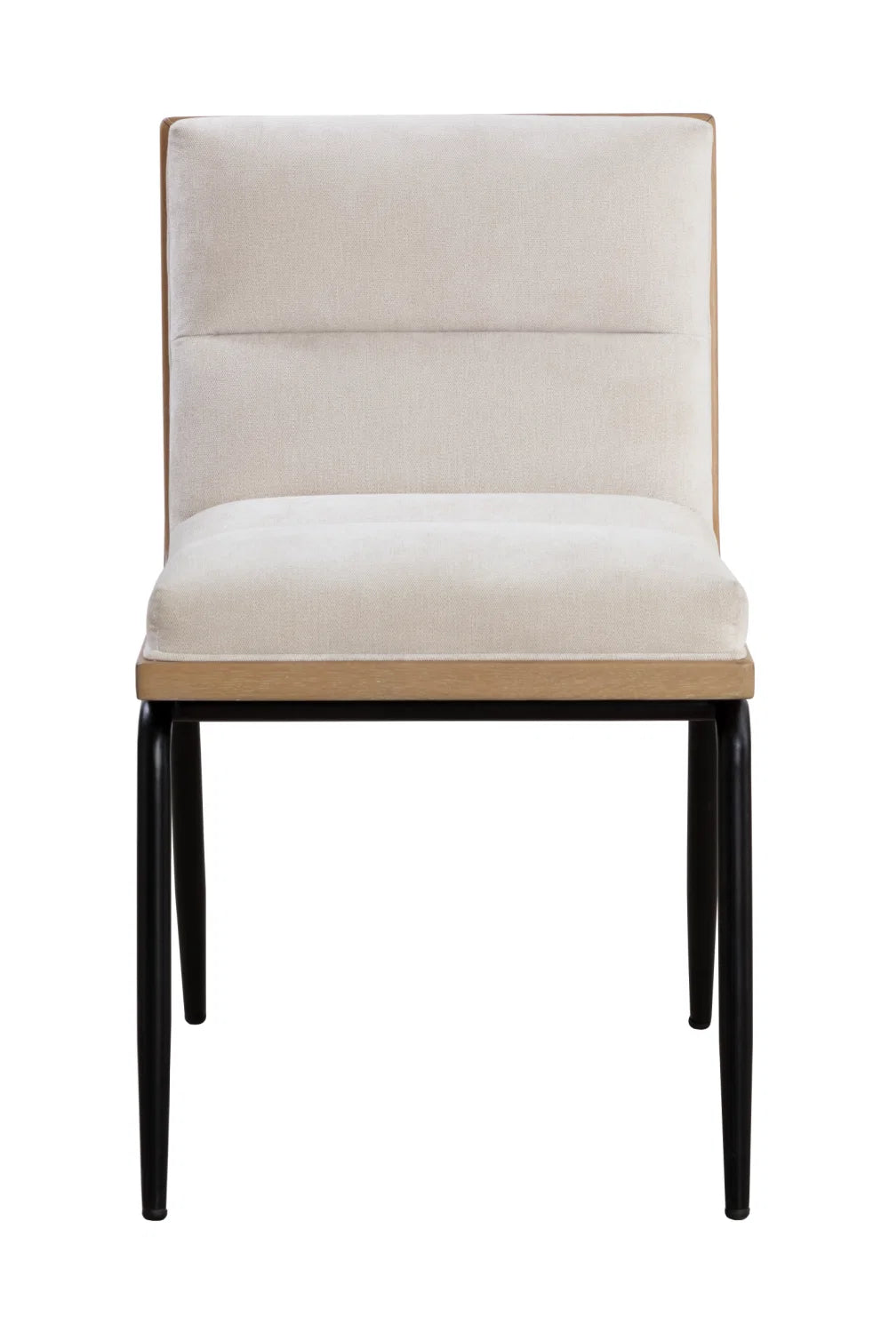 Luxury Channeled Muslin Dining Chair European Style for Villa