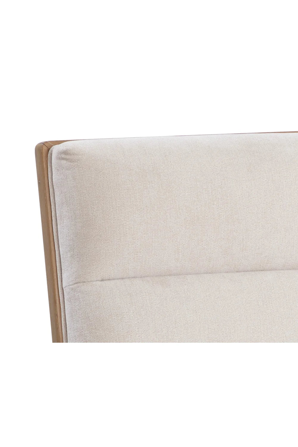 Luxury Channeled Muslin Dining Chair European Style for Villa