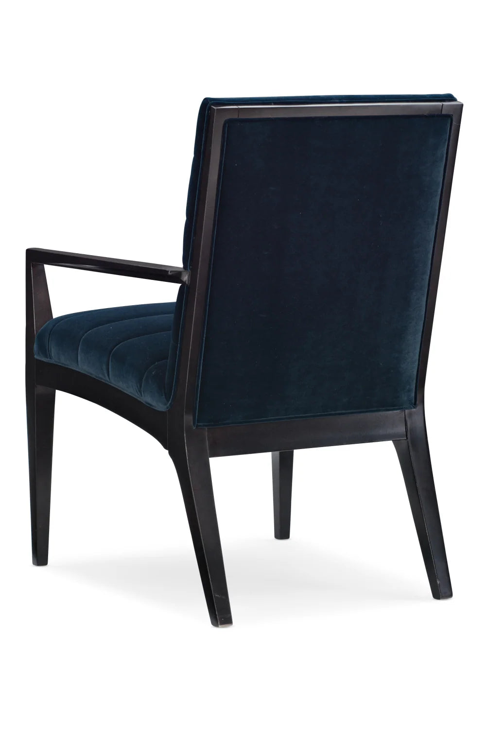 Luxury Channeled Upholstered Dining Armchair European Style for Villa