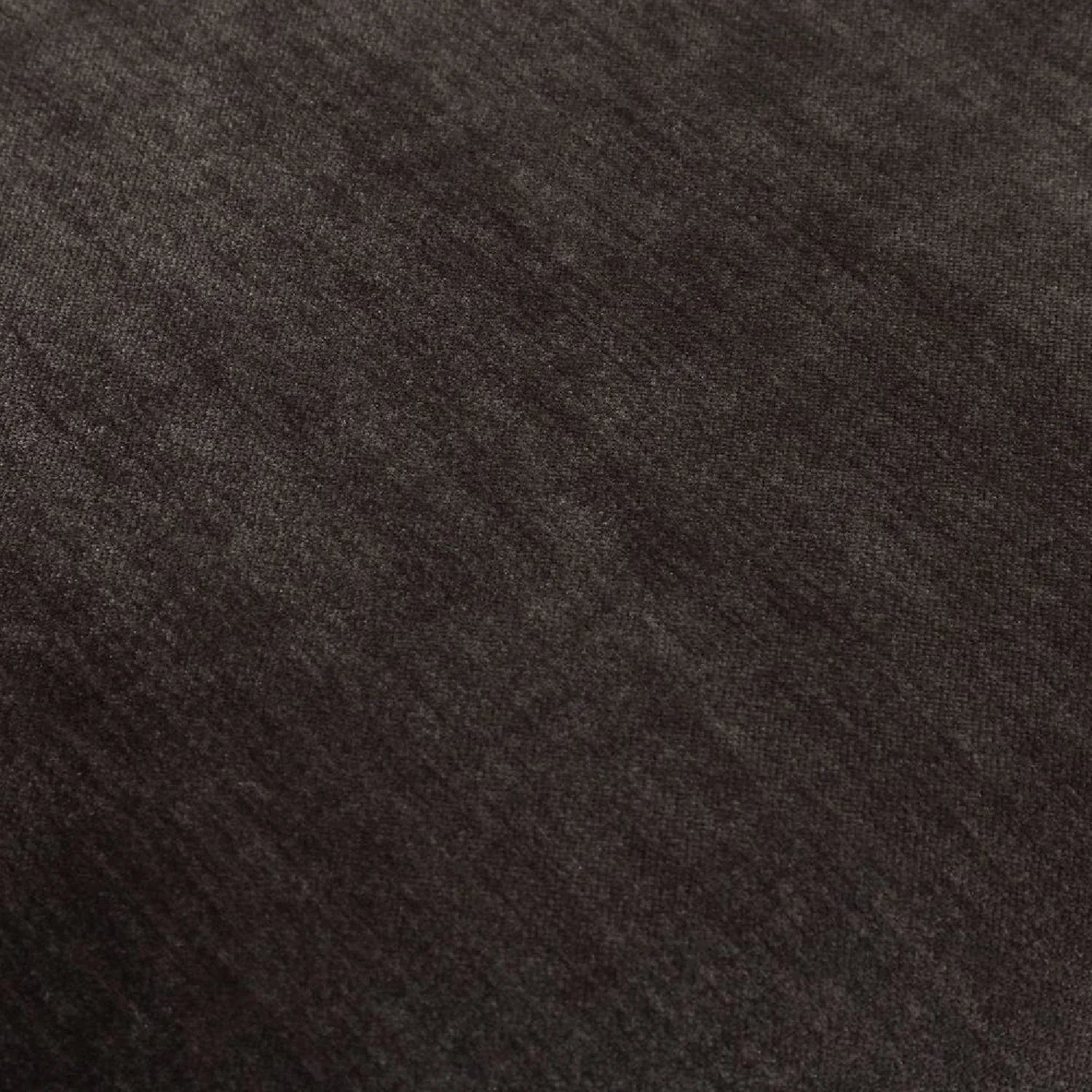 Luxury Charcoal Velvet Bench European Style for Villa