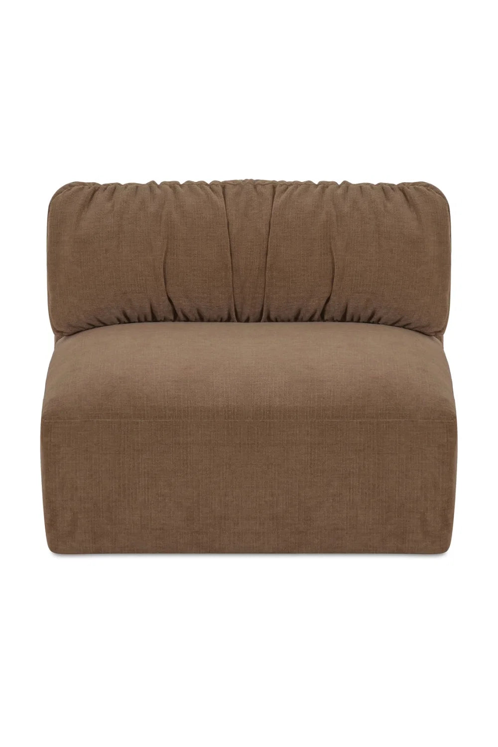 Luxury Chenille Accent Chair Modern European Style for Villa