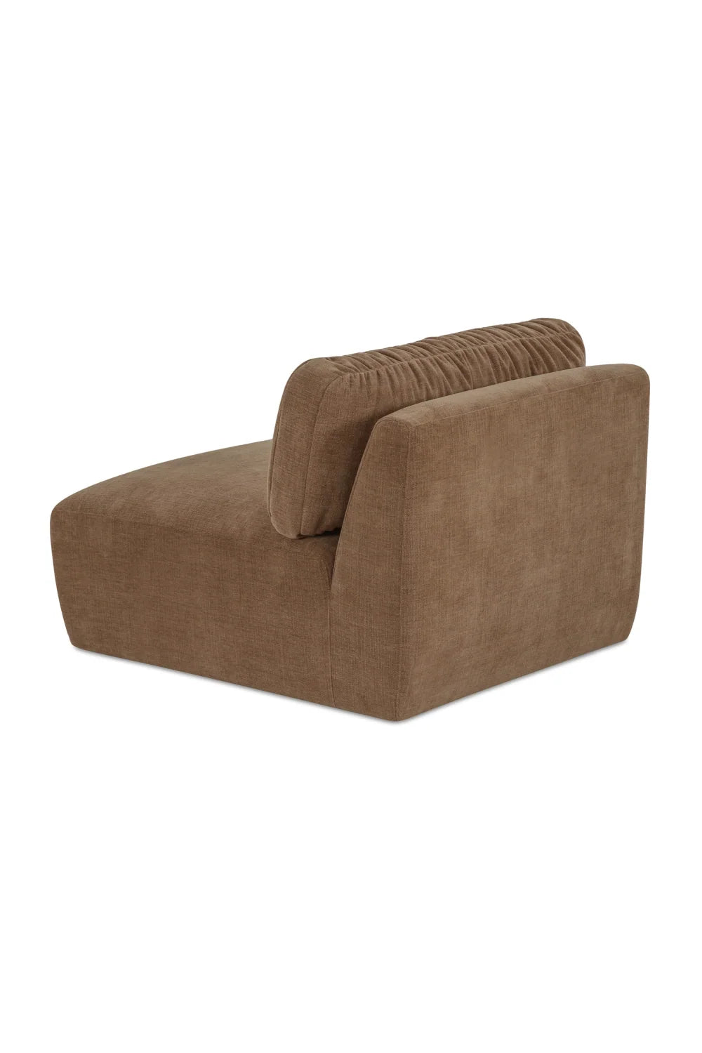 Luxury Chenille Accent Chair Modern European Style for Villa