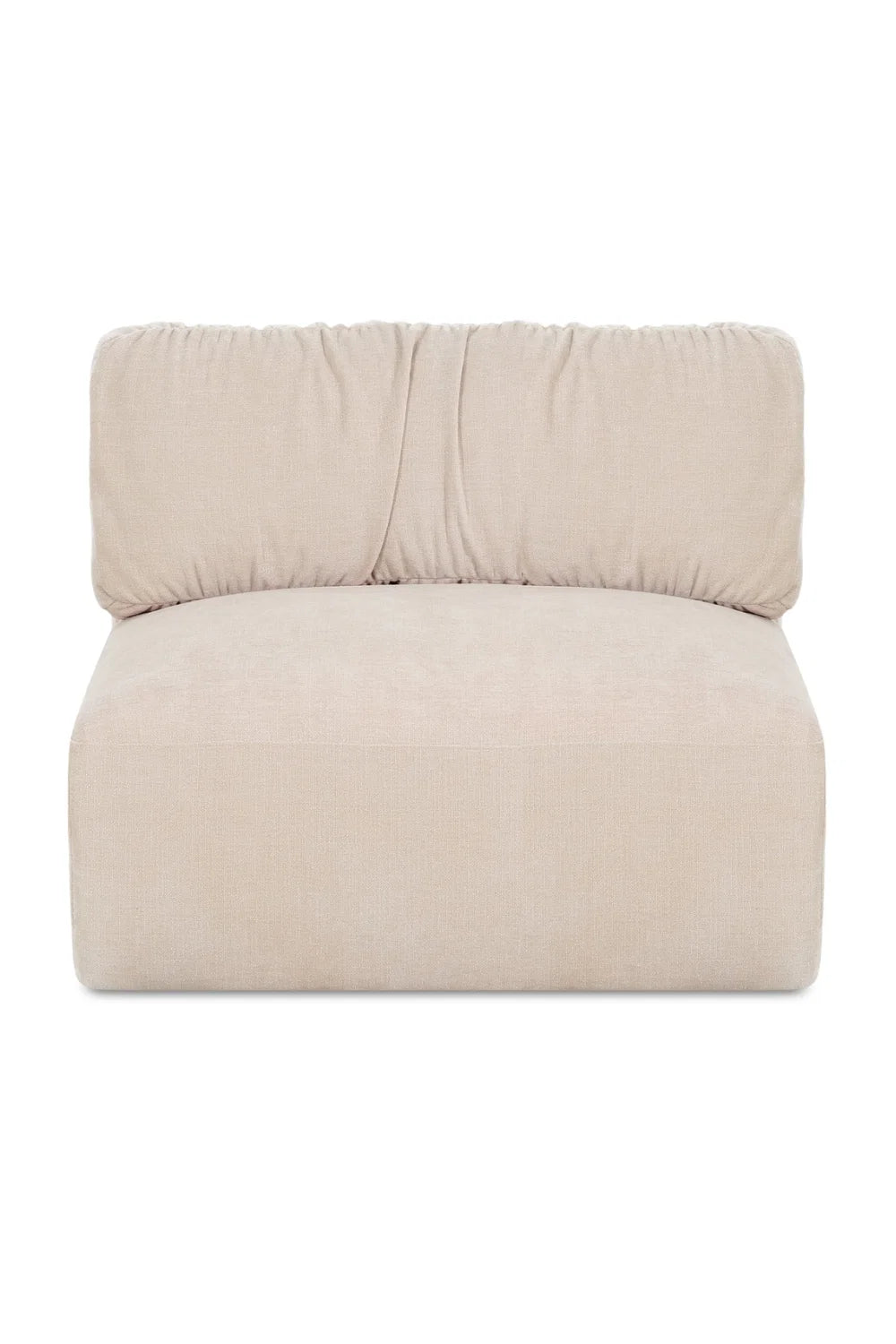 Luxury Chenille Accent Chair Modern European Style for Villa