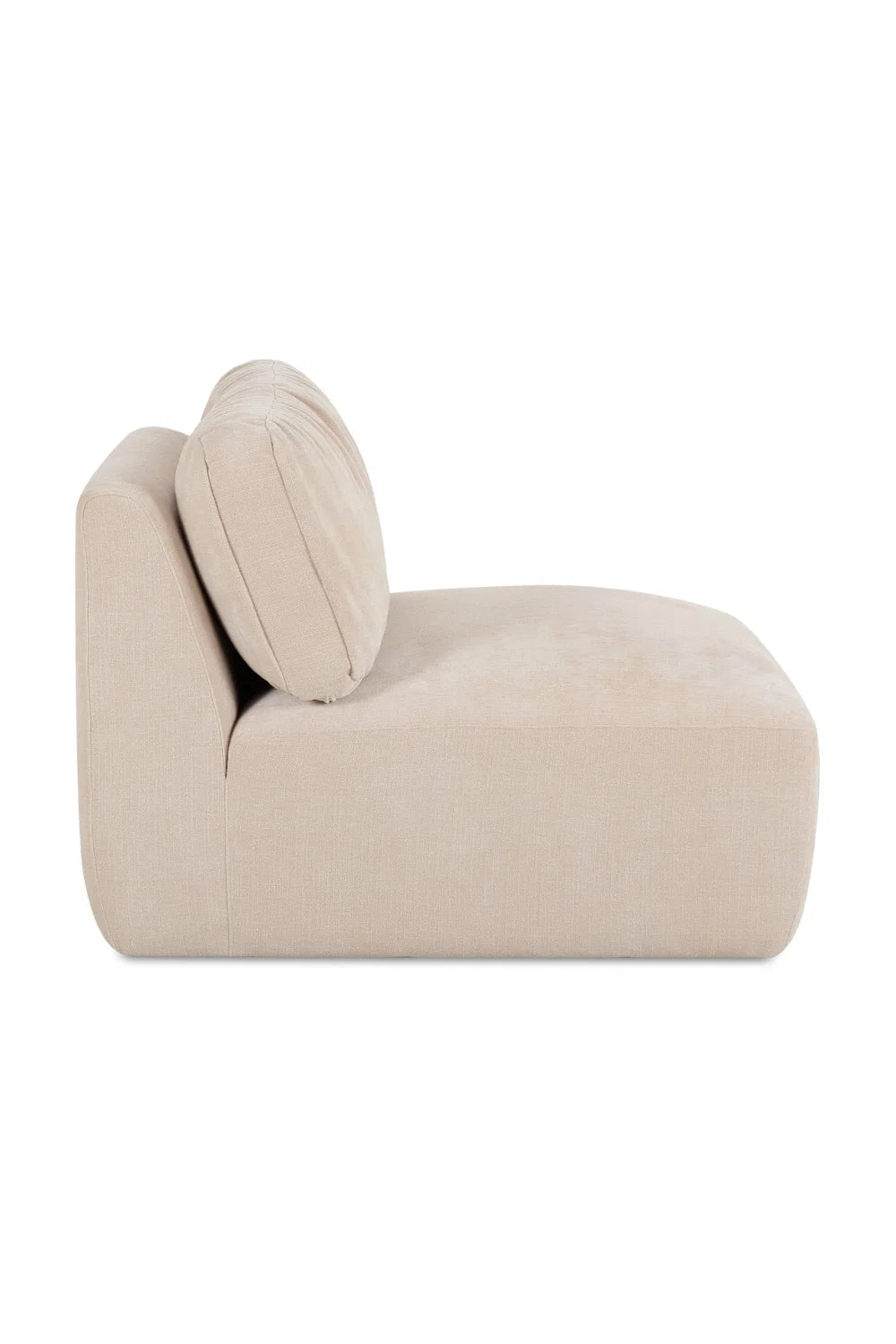 Luxury Chenille Accent Chair Modern European Style for Villa