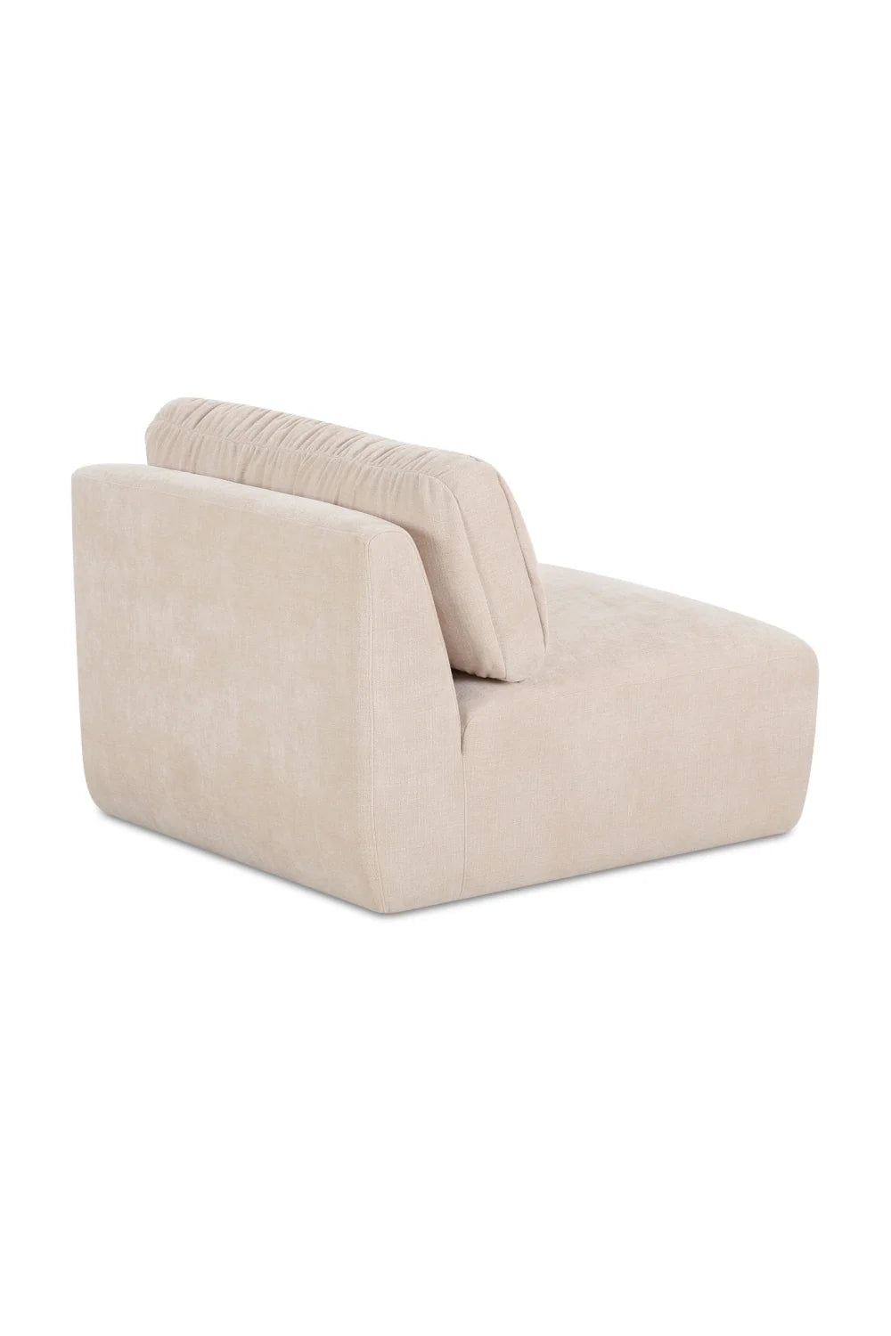 Luxury Chenille Accent Chair Modern European Style for Villa