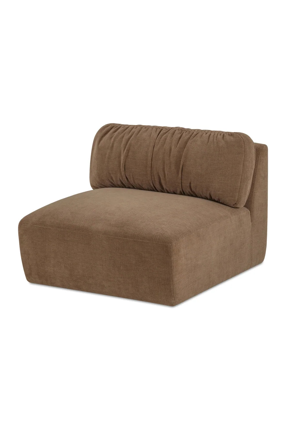 Luxury Chenille Accent Chair Modern European Style for Villa