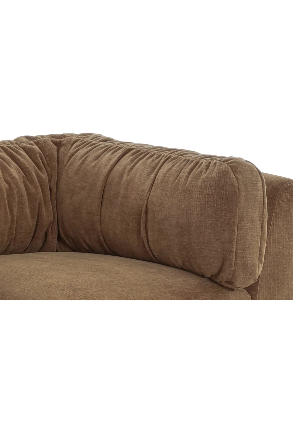 Luxury Chenille L-Shaped Modular Sofa Modern Italian Style for Villa